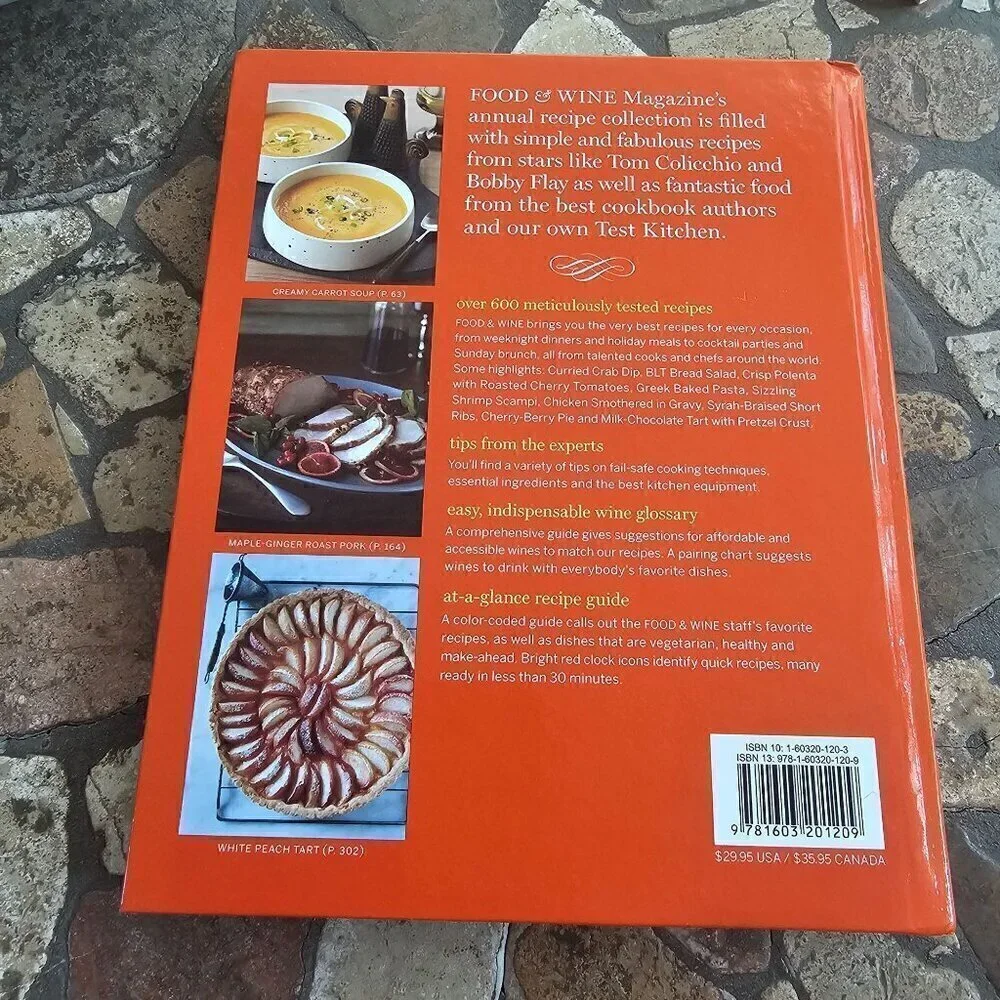 Food & Wine Annual Cookbook 2010 Over 600 Recipes, Hardcover